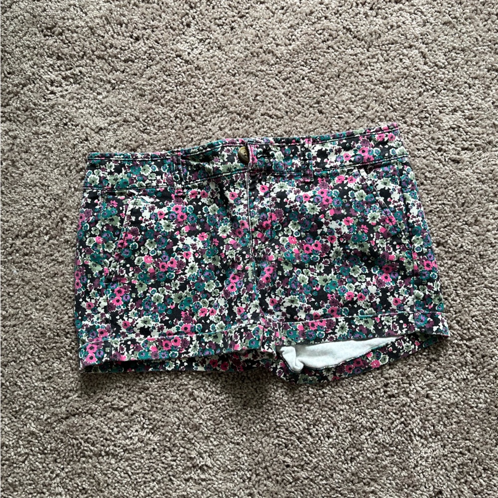 Floral American eagle shorts